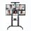 Kit Logitech video conference Oplossing Google Meet Grote vergaderzaal + XL Scherm - Rolstandaard