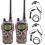Pack van 2 Midland G9 Camouflage PRO + 2 oortjes
