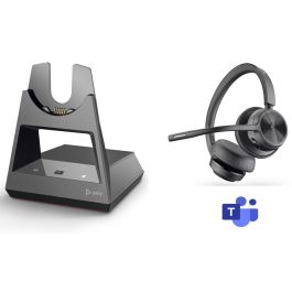 Headset draadloos Poly 4320 MS met Office Voyager-basis met