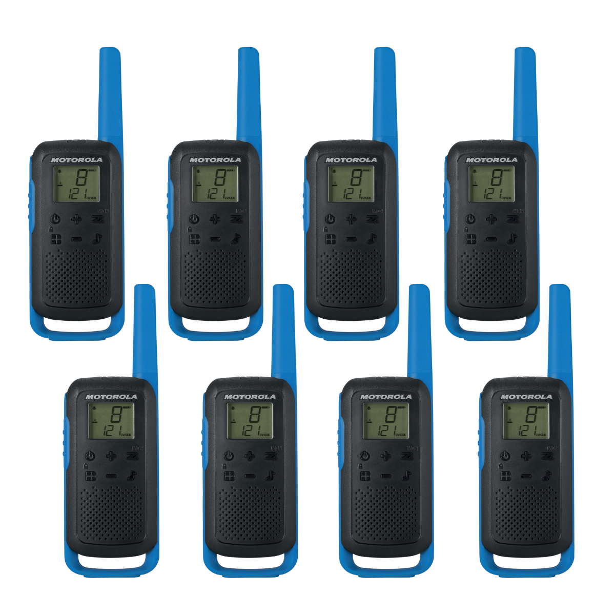 Set van 8 Motorola Talkabout TLKR T62 image