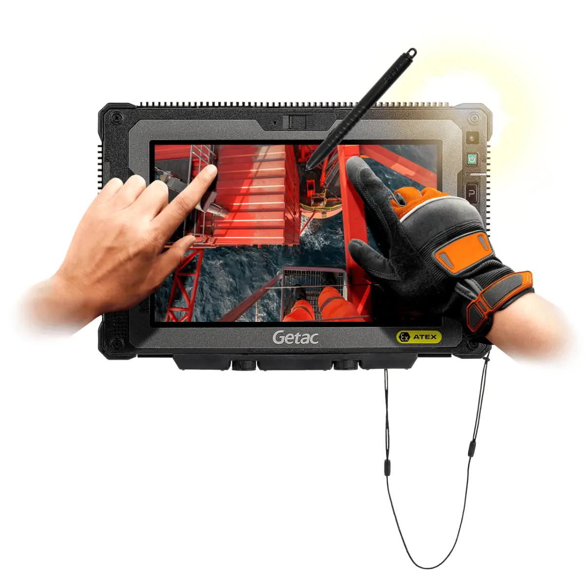 Robuuste Getac ZX80W-Ex tablet voor industrie