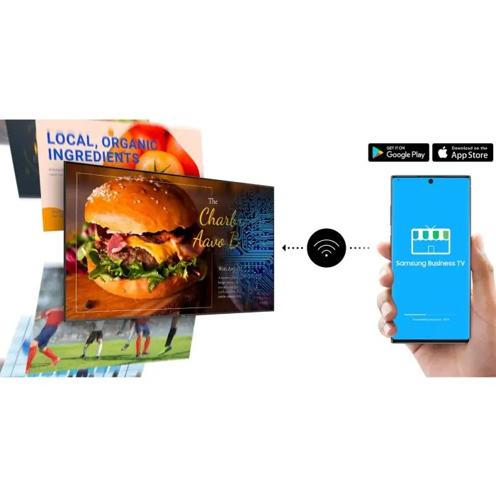 Gratis app Samsung Business TV Application gratuite Samsung Business TV