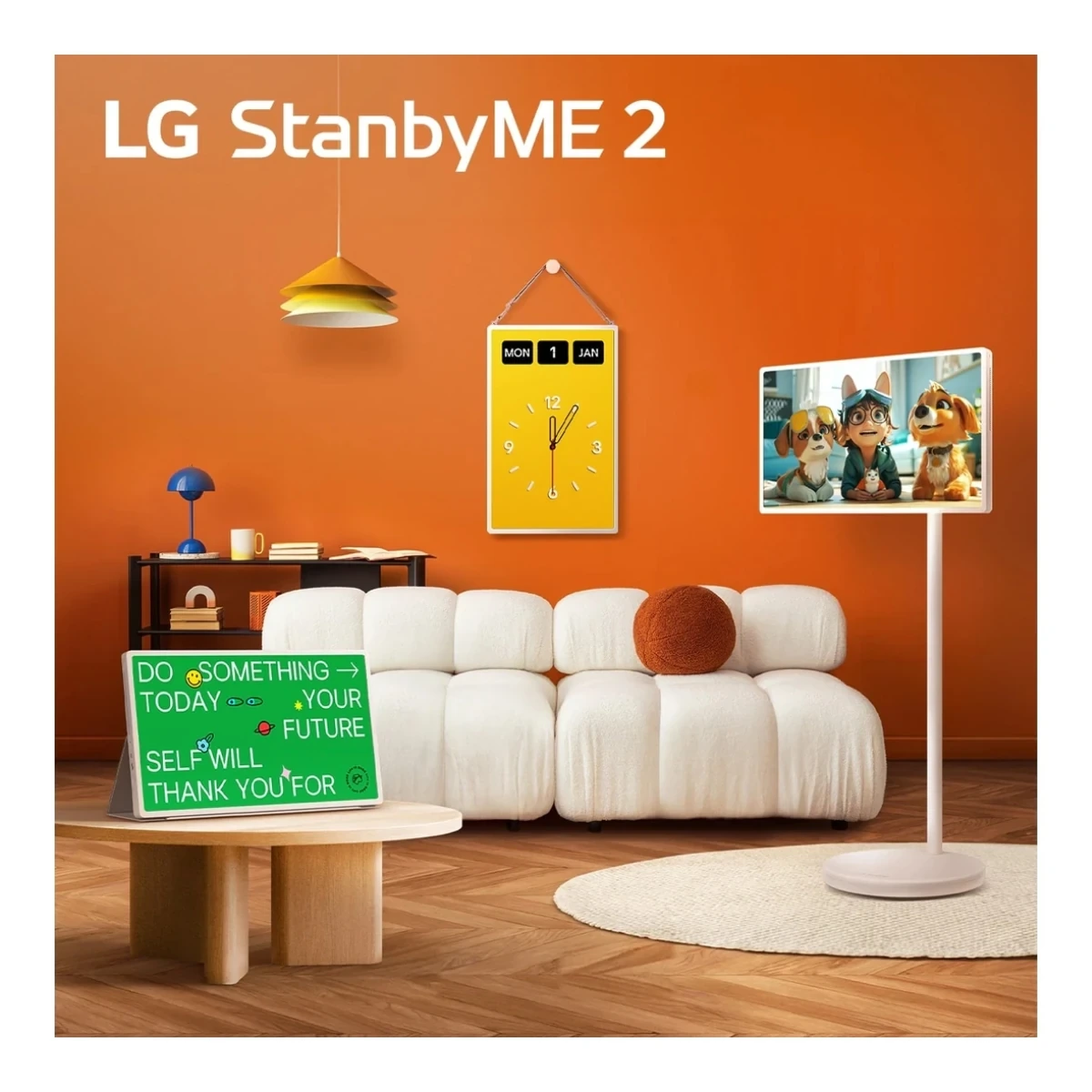 LG StanbyME - 90° draaibaar