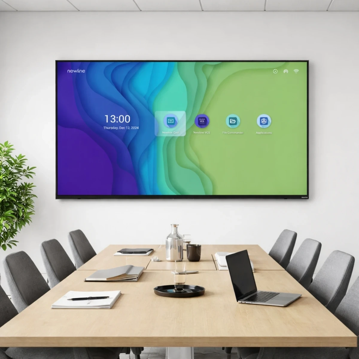 vergaderruimtescherm Newline 98 inch