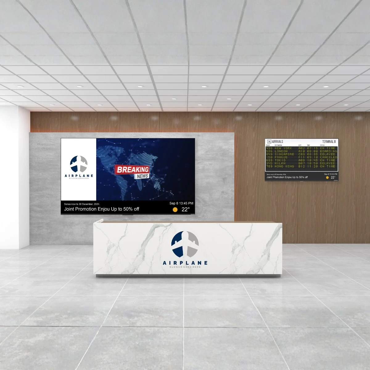 Newline STV+ 155 inch