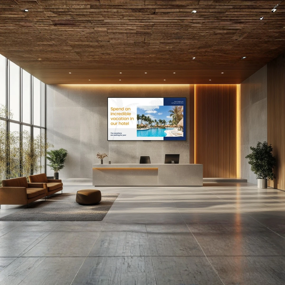 XXL-scherm Newline 115