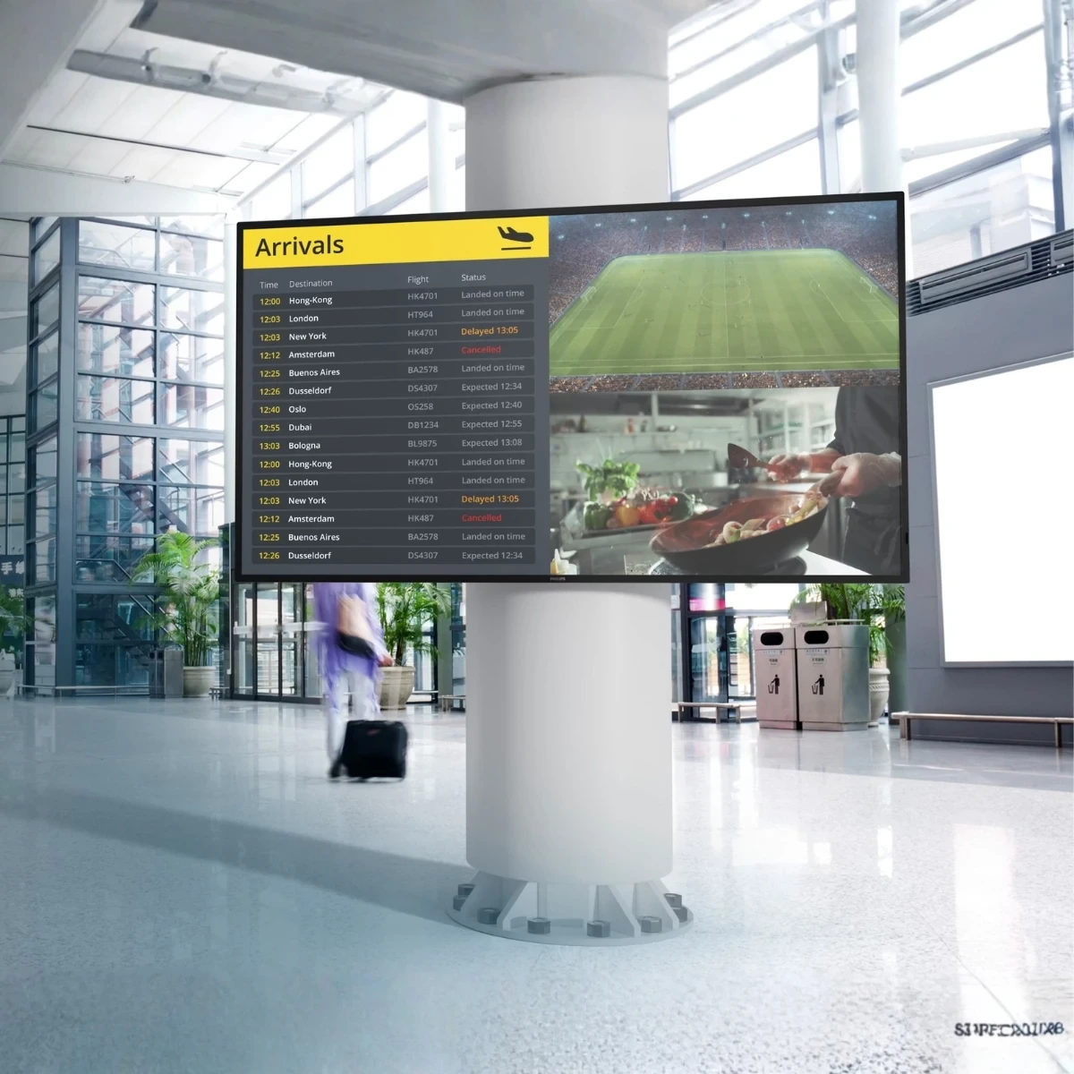 professioneel scherm philips 55''