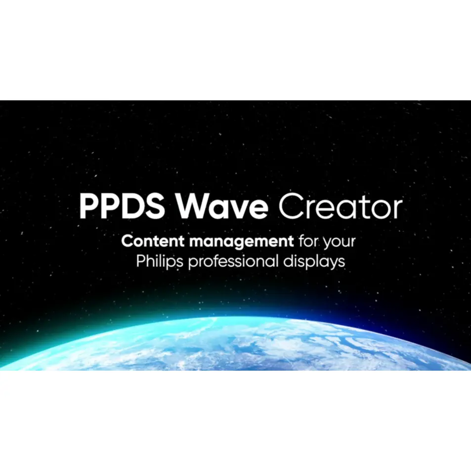 Philips PPDS Wave Creator - software digital signage