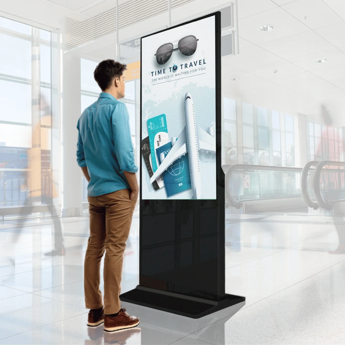 totem digital signage 55 inch