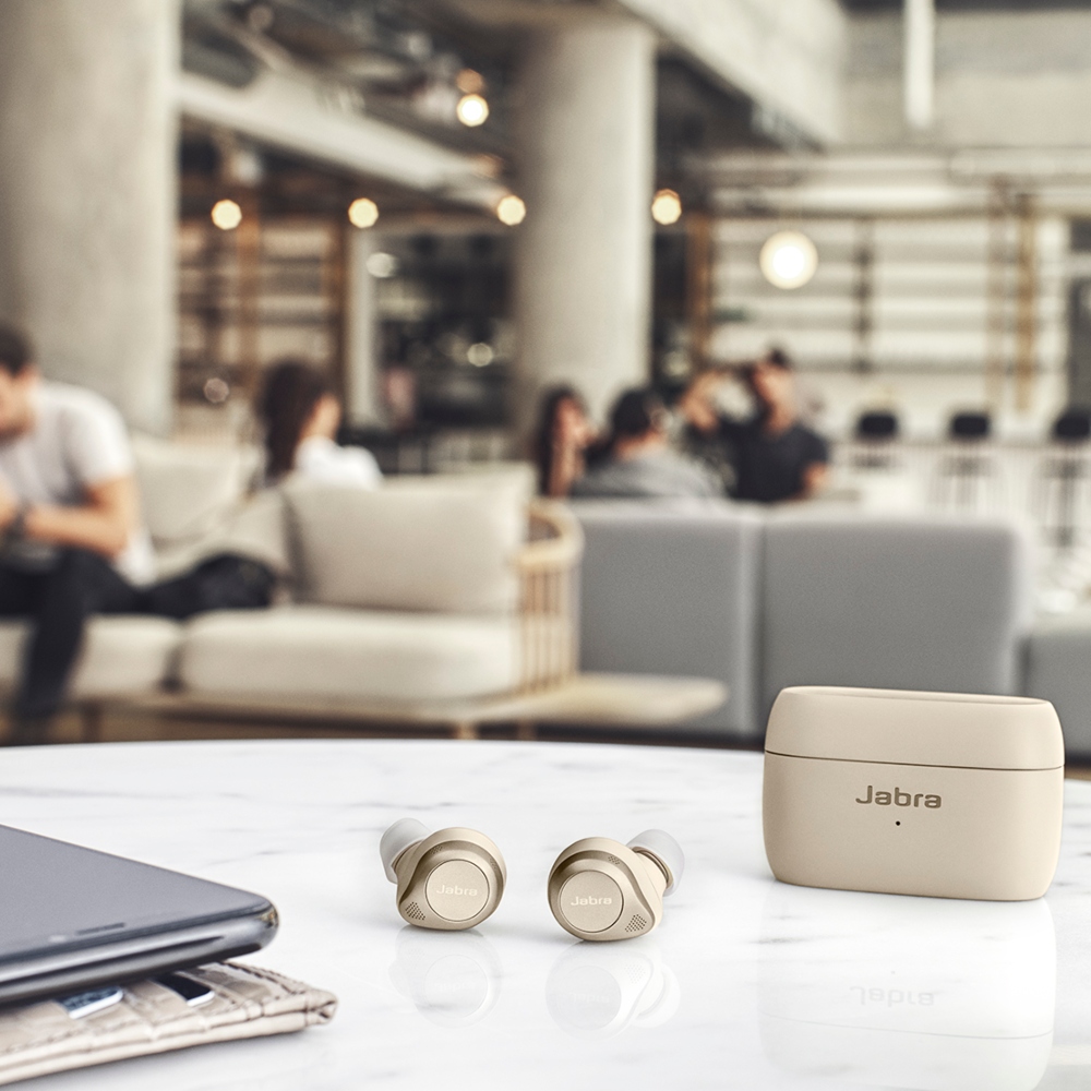 Jabra Elite 85t gold beige 