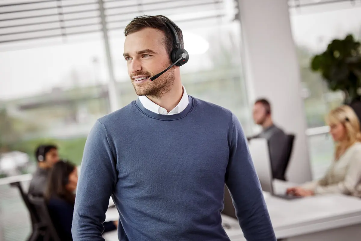 Jabra Engage 55 MS stereo USB-A met basis