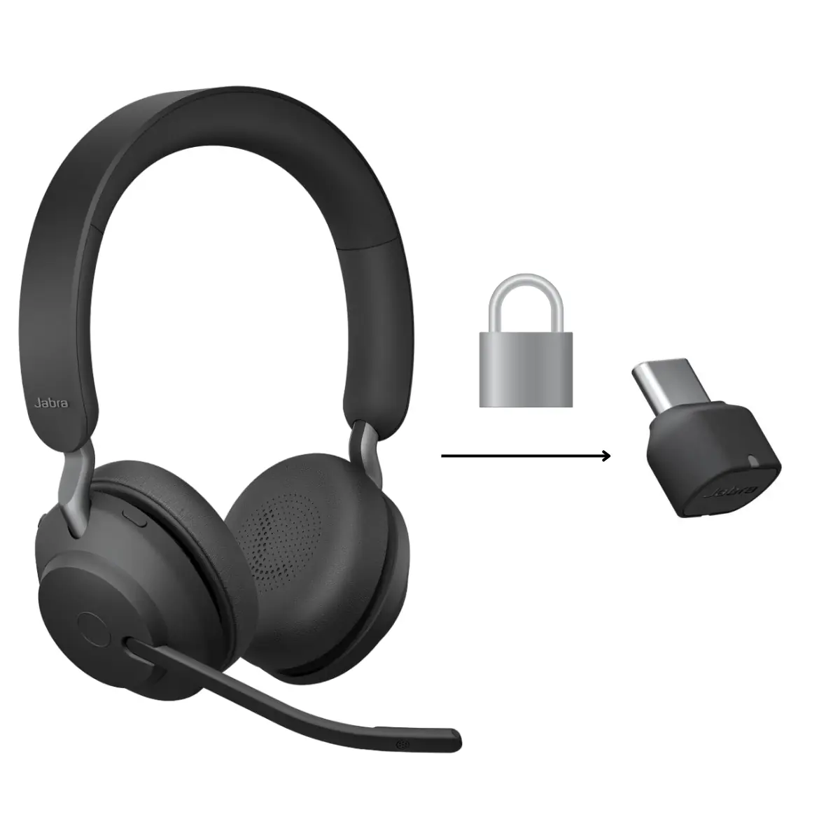 Jabra draadloze beveiligde verbinding