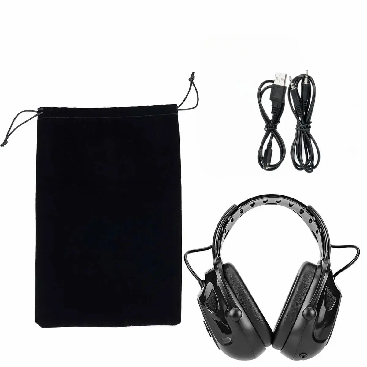 Retevis Sport EHN007 Zwart Bluetooth -oorkappen Bluetooth jacht