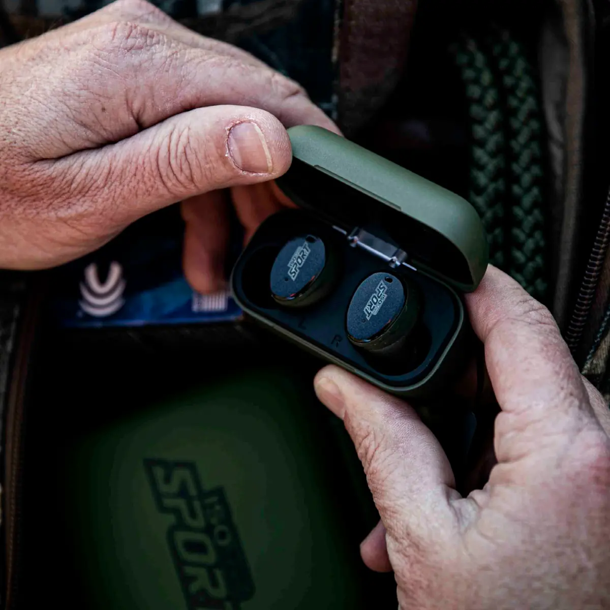 ISOtunes Sport Caliber - draadloze oordopjes met ruisonderdrukking