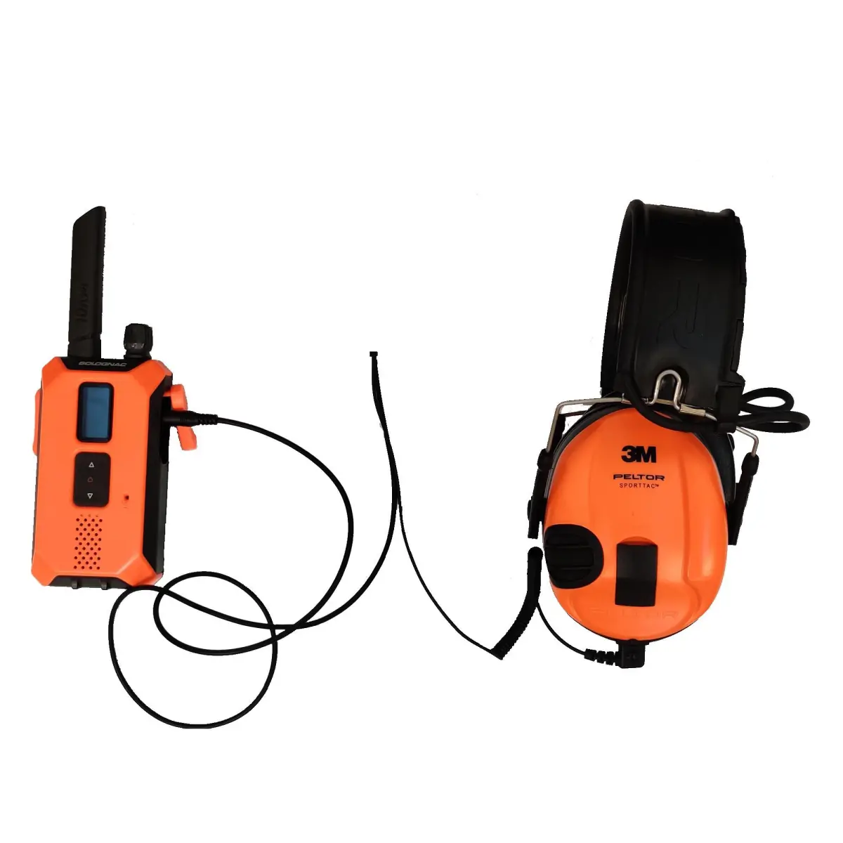 3M Peltor SportTac-kabel (J22) voor telefoon (Jack 3.5 mm)