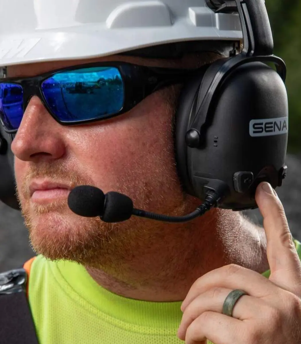 Professionele intercom gehoorbescherming SENA Cast