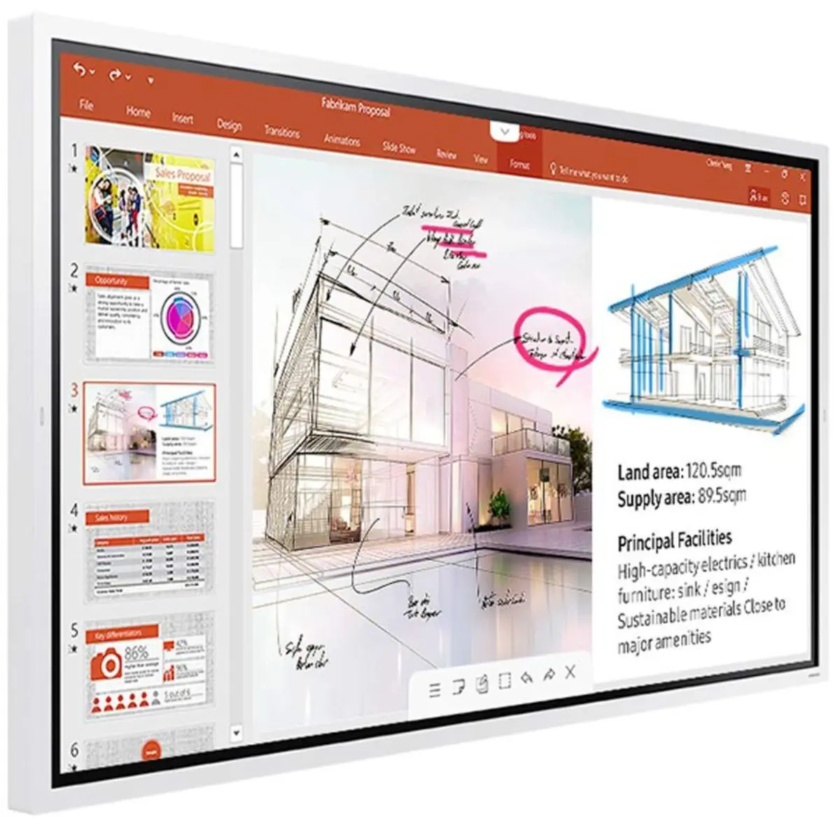 Samsung Flip pro 5 65"