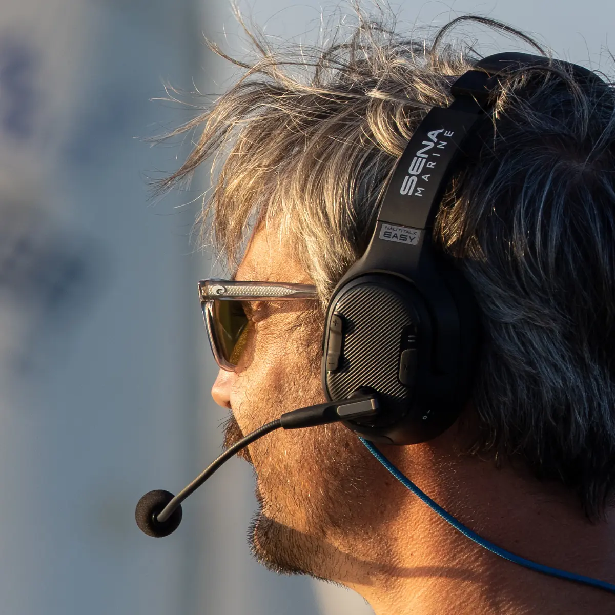 Headset SENA Nautitalk Eenvoudige intercom voor bemanningscommunicatie op zee zonder netwerk