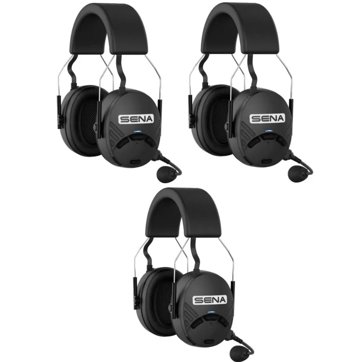 Pack van 3 Sena Tufftalk M - Geluidsisolerende intercom hoofdtelefoon op Mesh-netwerk