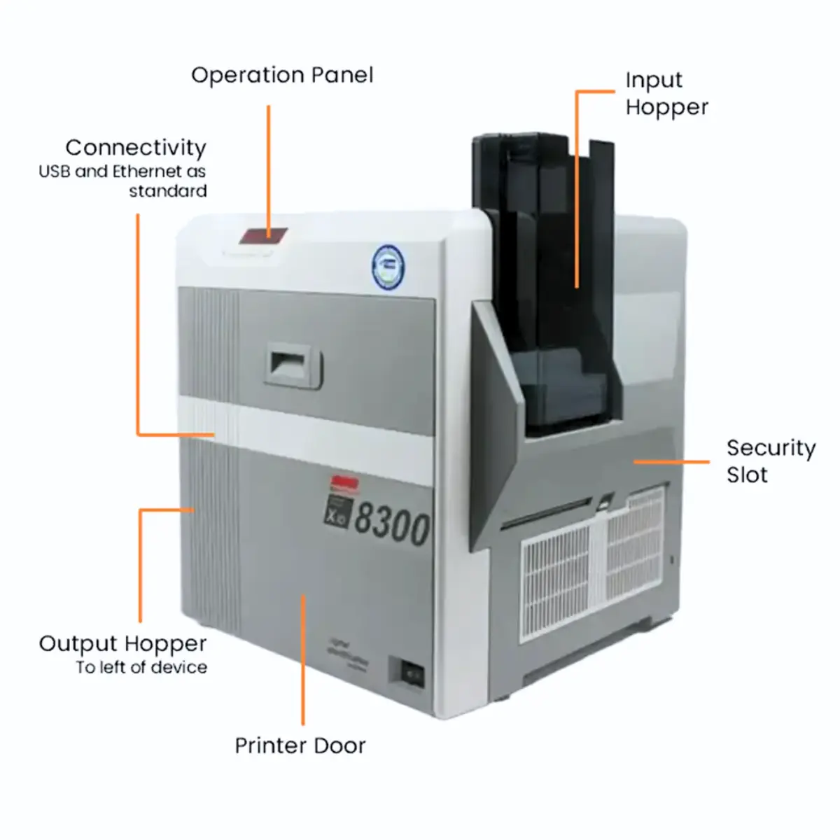 Technische details Matica XID8300