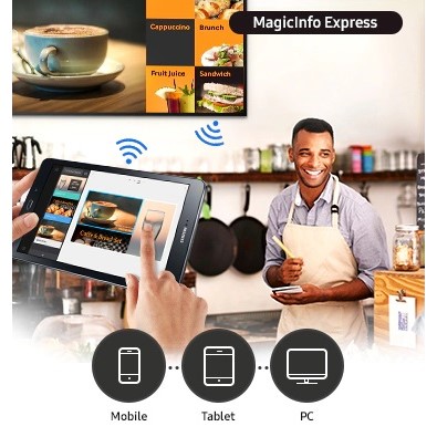 affichage digital tactile QM32RT magic info express