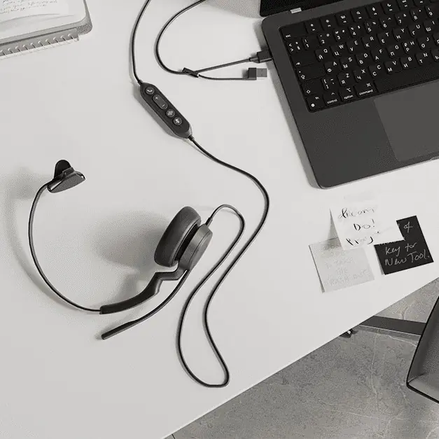 Headset bekabelde UH46 Mono Teams