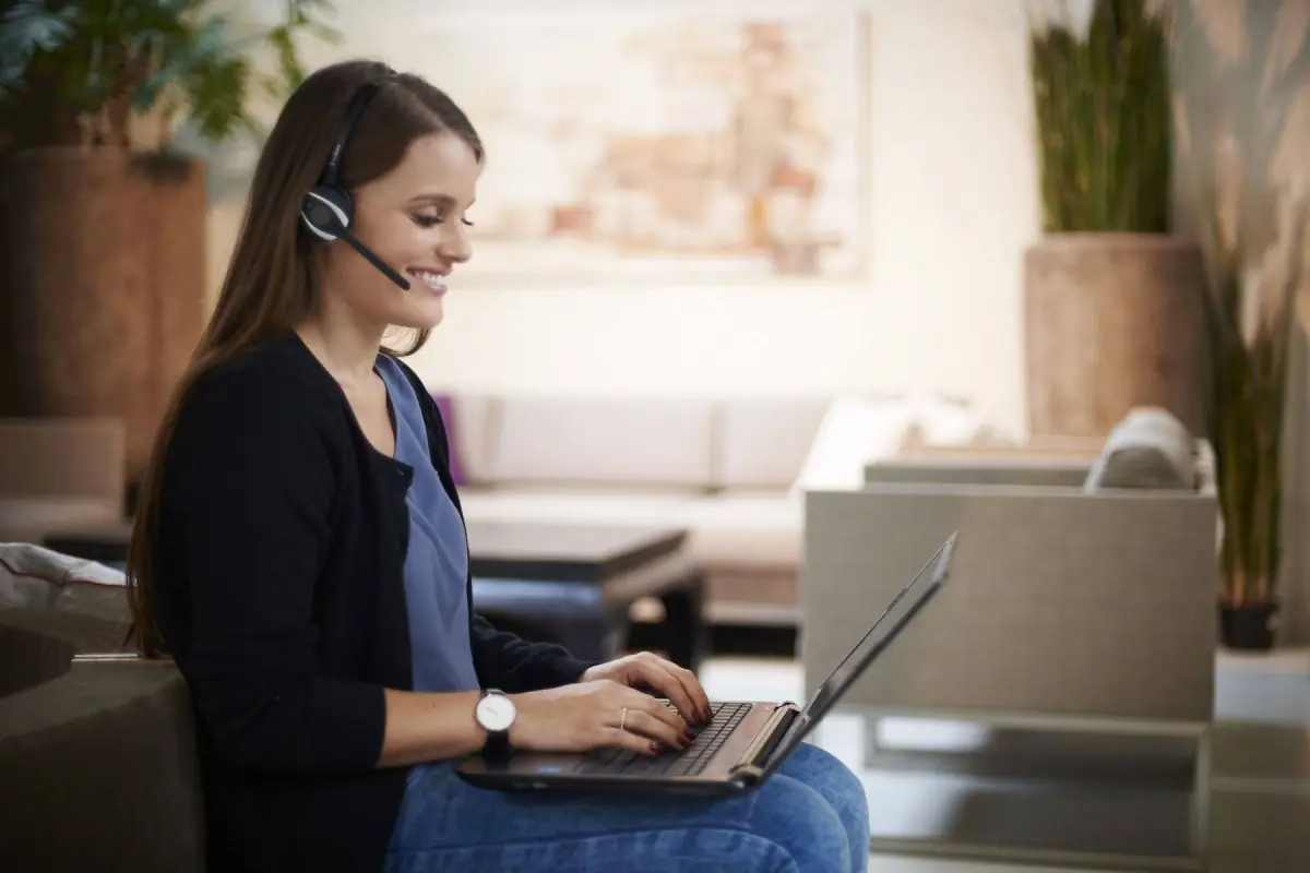 Professionele draadloze headset