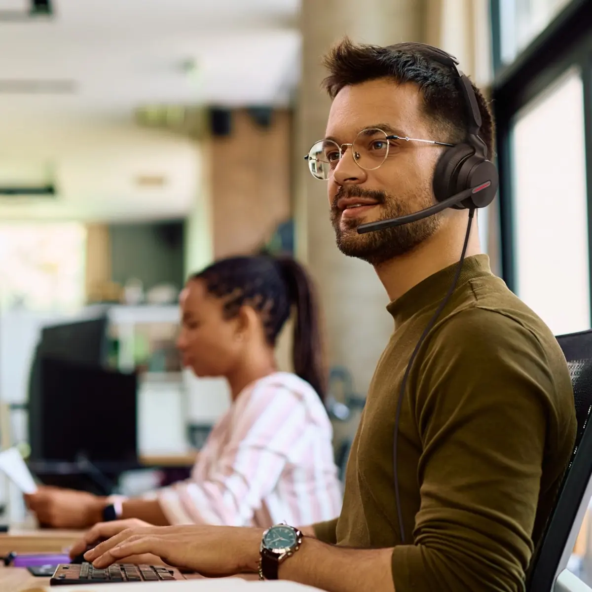 Headset voor UH46 Mono-bijeenkomst Teams