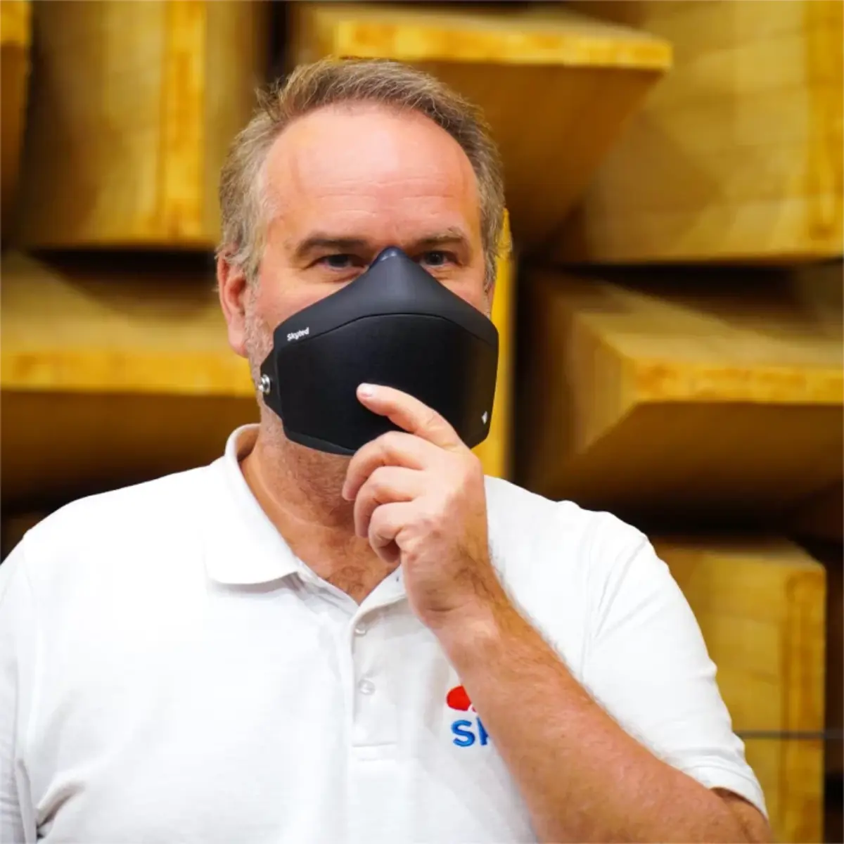 Skyted Mask sociaal - voor mensen met problemen