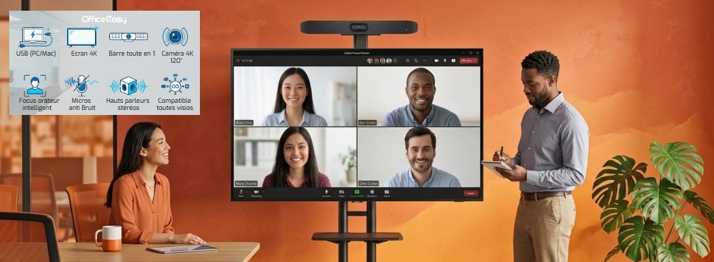 Poly Studio V12 - USB-videobar 4K