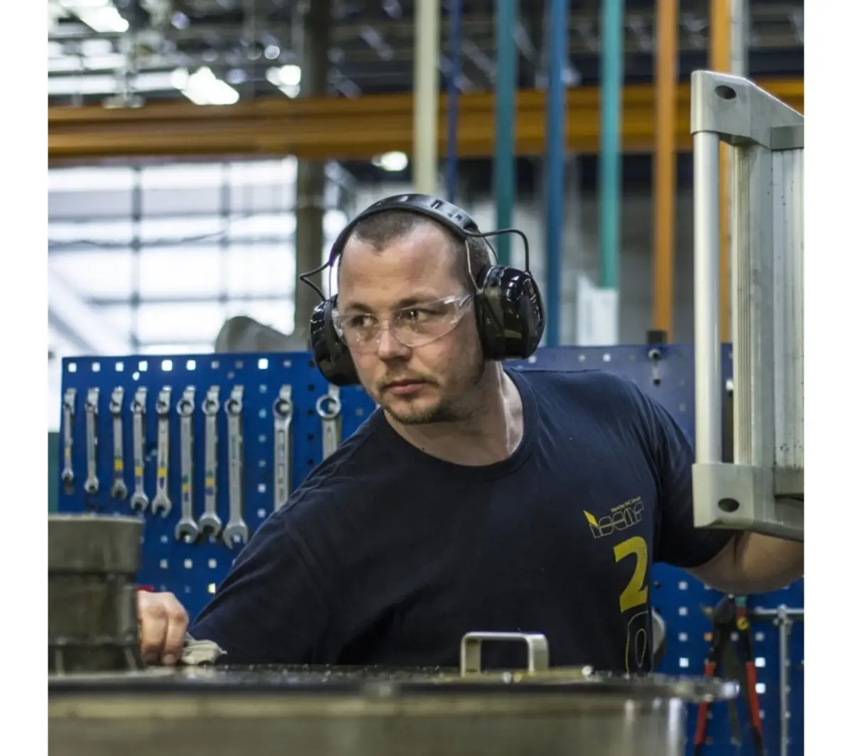 Gebruik van headset WorkTunes Pro in industriële en agrarische omgevingen