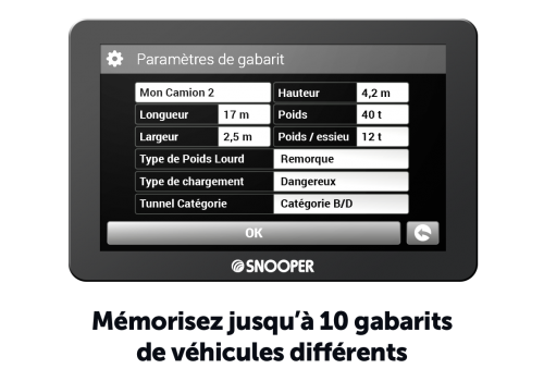 Snooper PL6200 GPS PL6200