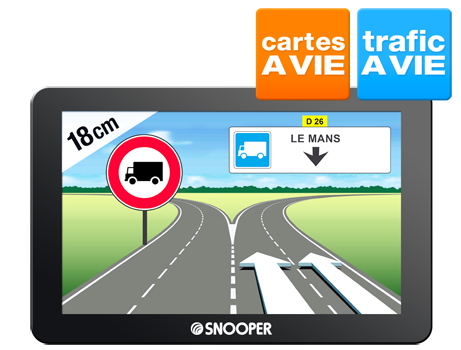 Snooper PL6200 GPS vrachtwagen