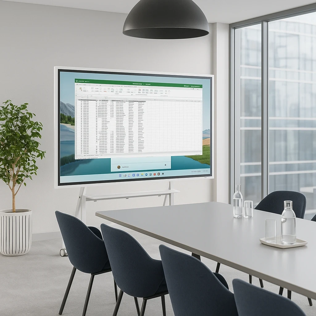 Samsung Flip pro 75 inch met geïntegreerde Windows