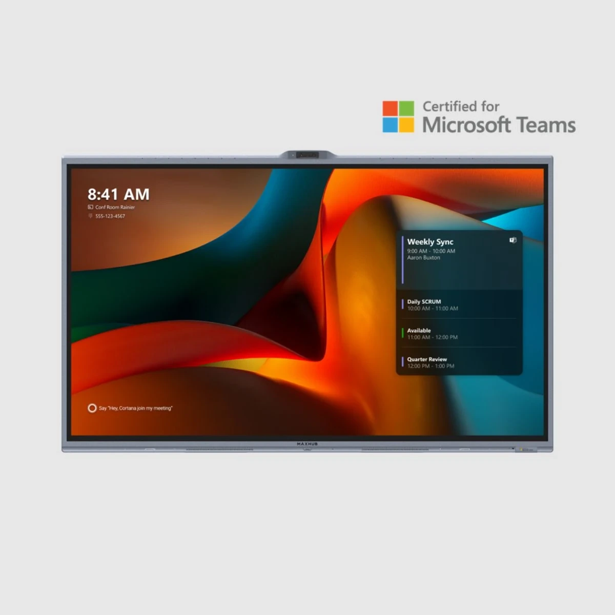 Smart Board Maxhub Microsoft Teams Rooms