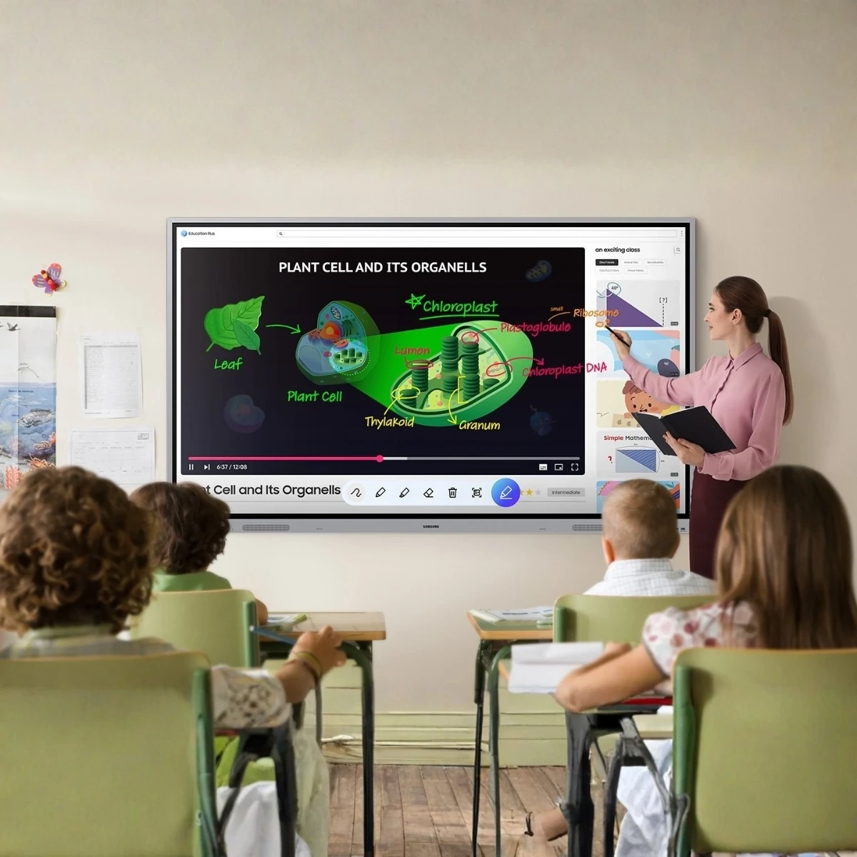 scherm zonder besturingssysteem Samsung