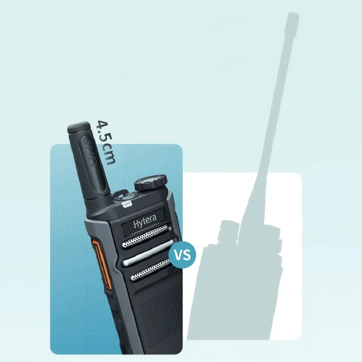 Hytera AP325 UHF - Portofoon vergunningsplichtig - kleine draagbare