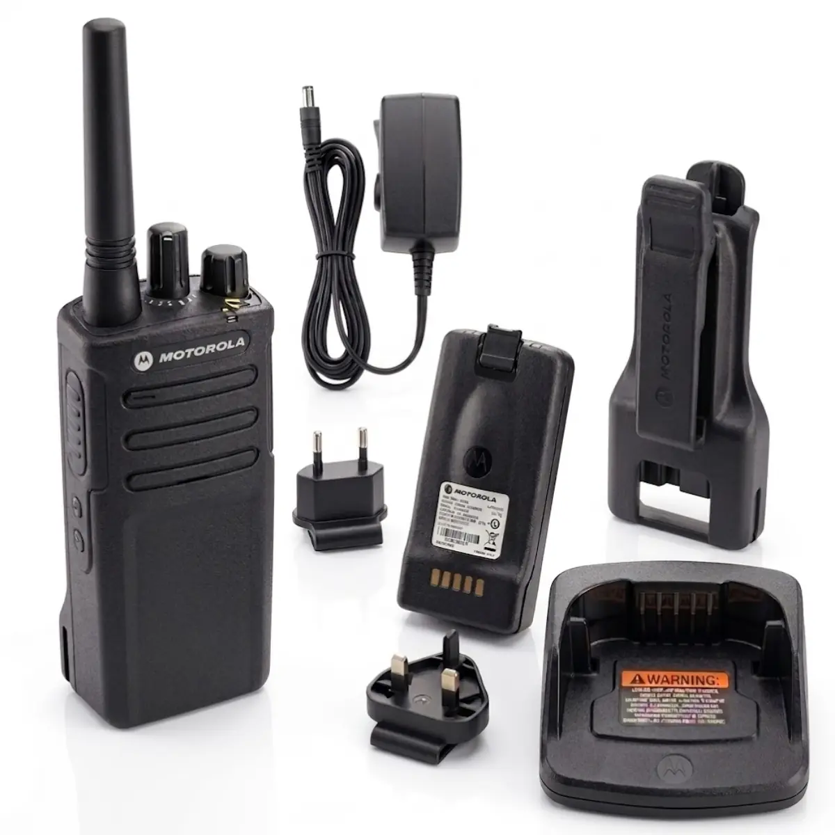 Licentievrije walkietalkie Motorola XT420 RMP0166BHLAA PMR446 met accessoires