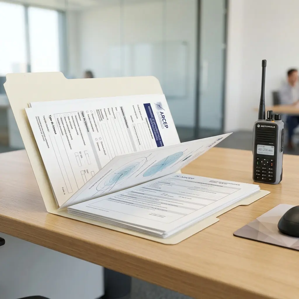 Frequentietoewijzingsdossier, administratieve procedures en ARCEP-tests, productfiche