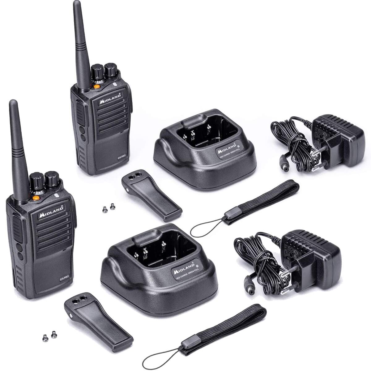 Set van 2 Midland G15 Pro - Portofoons walkies pro - C1127.03