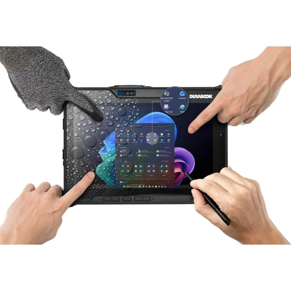 Durabook R10 Copilot+ PC - terreintablet