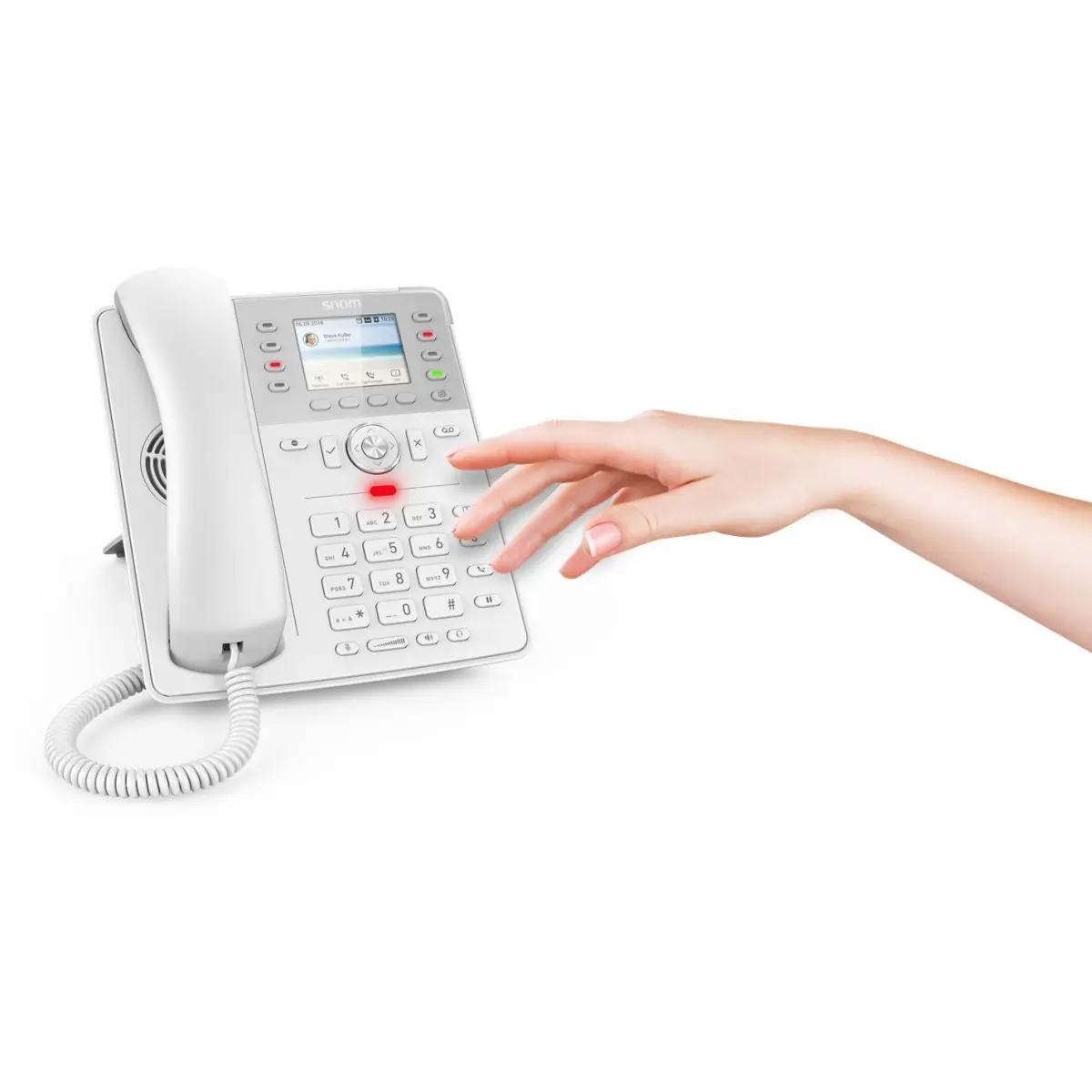 Snom D735 Wit detail