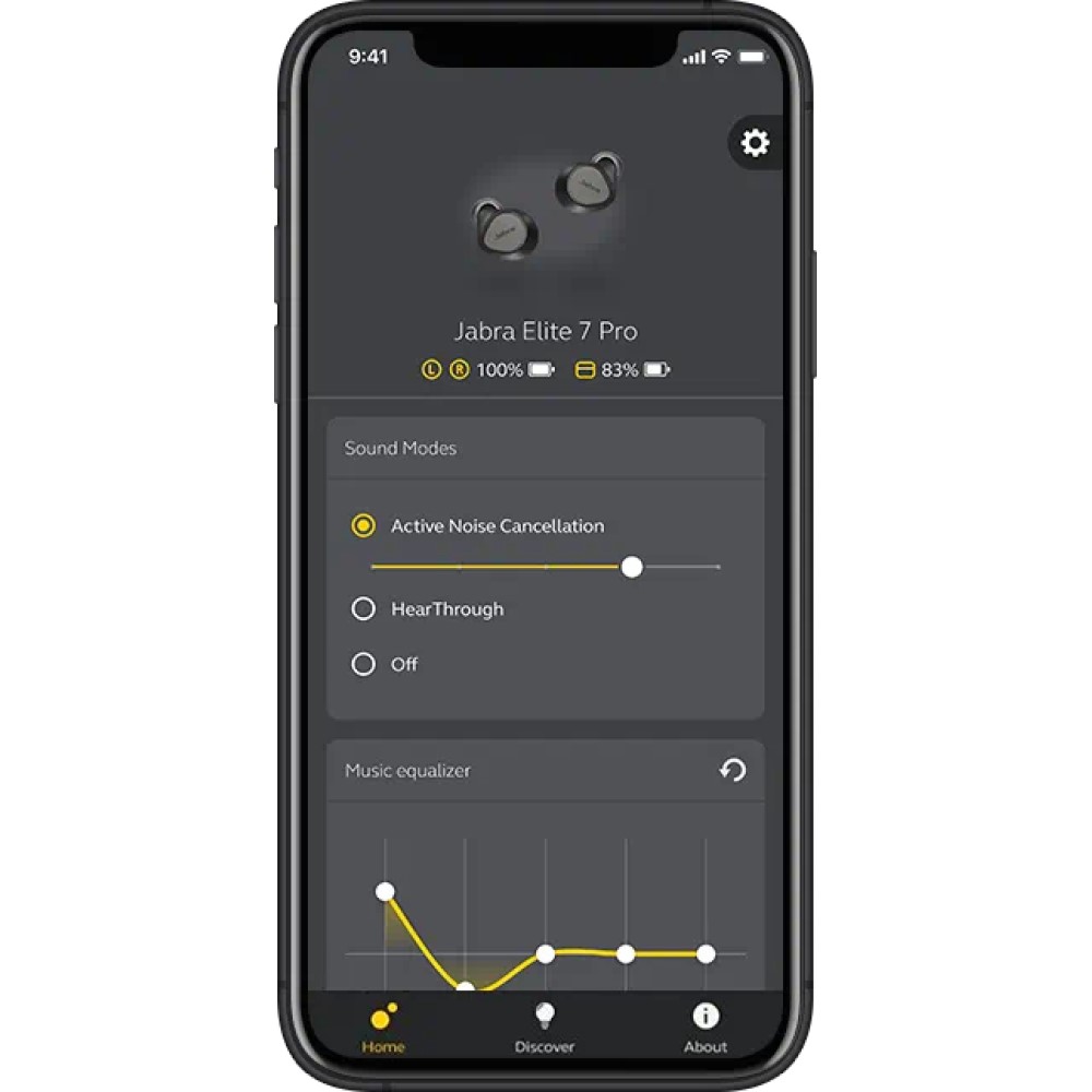 Draadloze oordopjes Jabra Elite7 pro ANC
