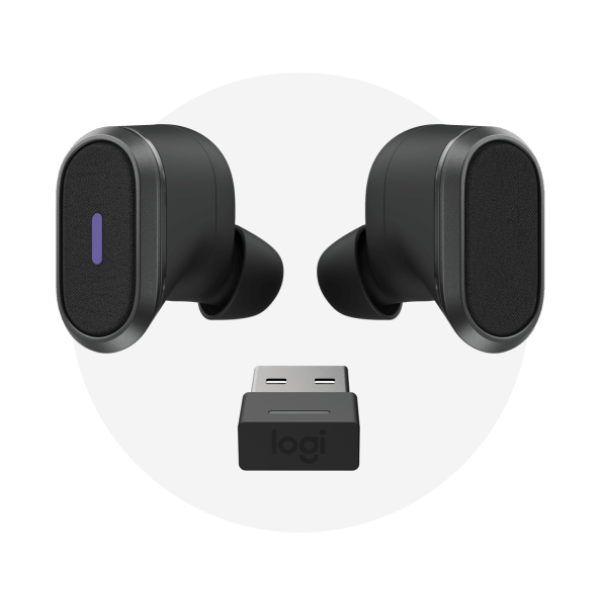 Logitech Zone True Wireless in-ear oordopjes