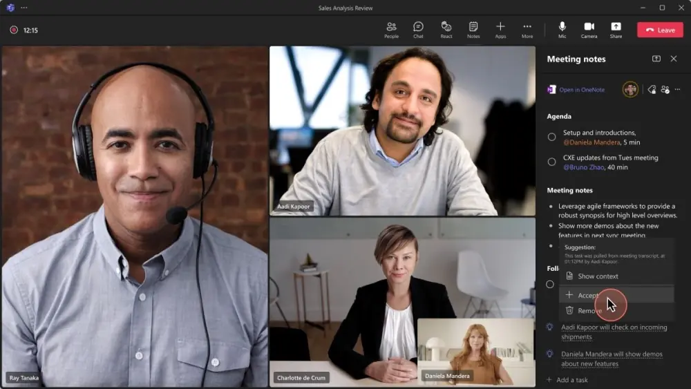 Intelligente Transcriptie - MS Teams Betaald