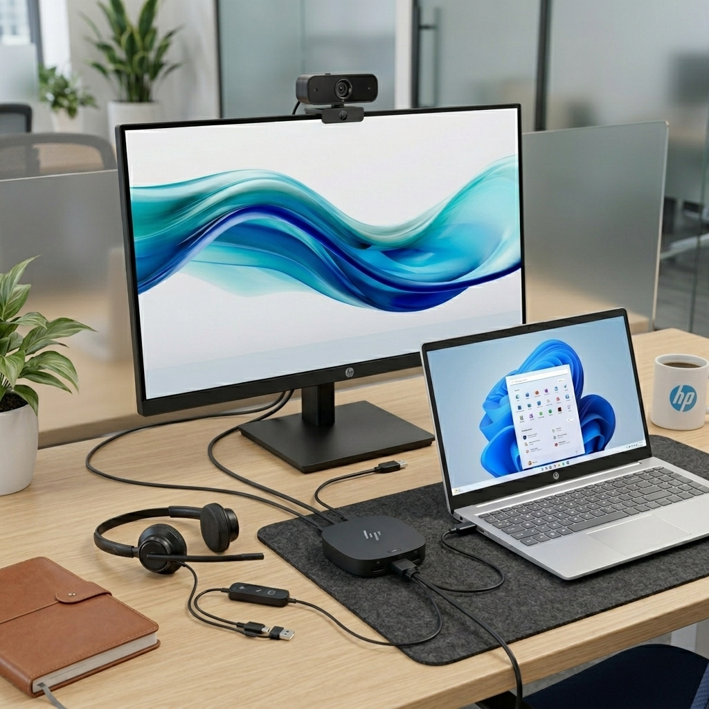 HP Poly Kit Essential - componenten