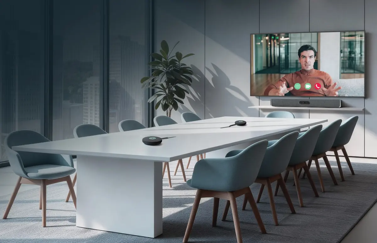 8-microfoonarray en AI-ruisonderdrukking