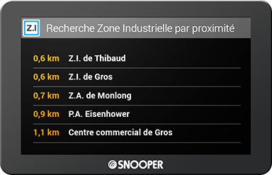 GPS industriële zone PL6200 Snooper PL6200