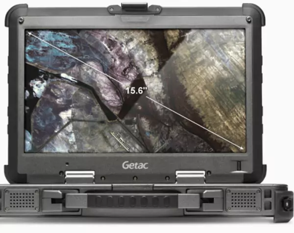 Getac X500 Full HD scherm
