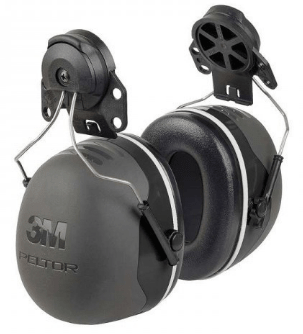 Peltor X5 helmbevestiging